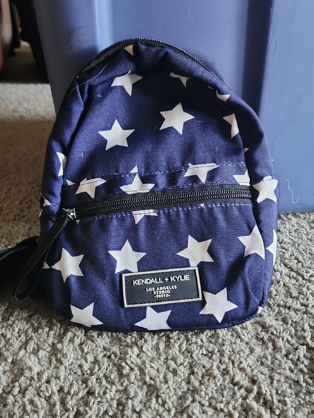 Kendall & Kylie Navy and White Star Mini Backpack